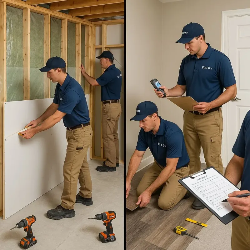 Repairs and Reconstruction process in Taos, MO